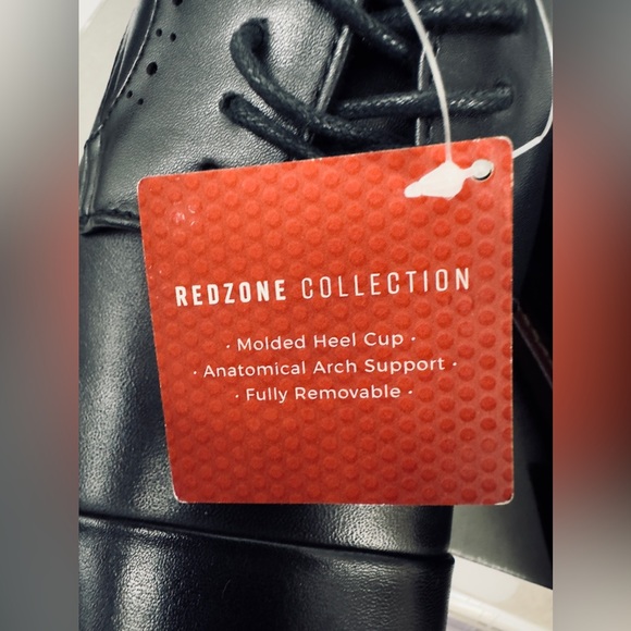 STACY ADAMS Men's, Maddox Black Cap Toe Oxford Redzone Collection  US 7M.   NIB - Picture 15 of 15